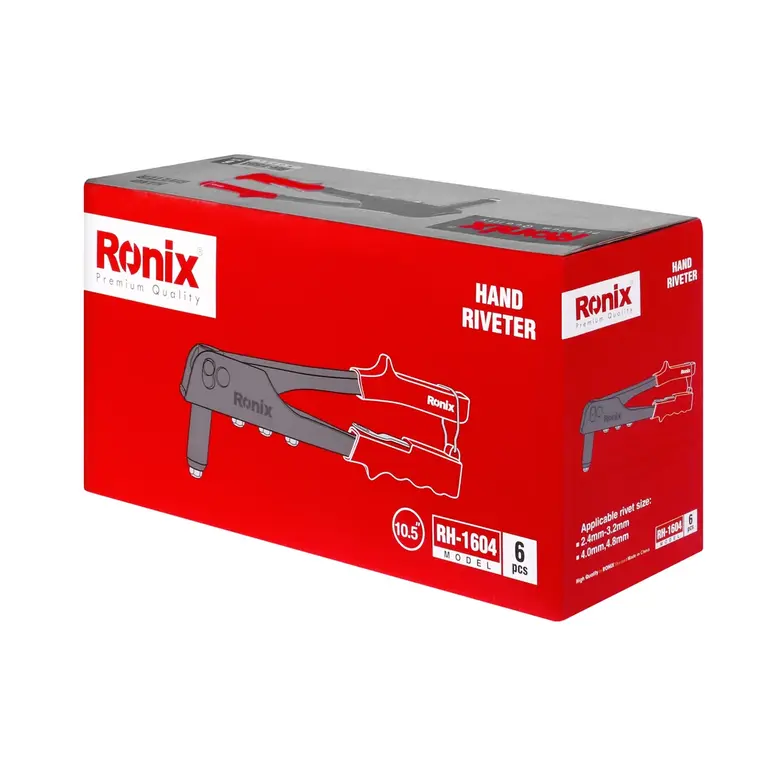 انبر پرچ صادراتی رونیکس RH-1604 | کیفیت صادراتی و دوام بالا